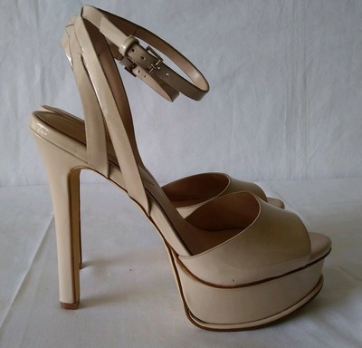 nude heels size 9