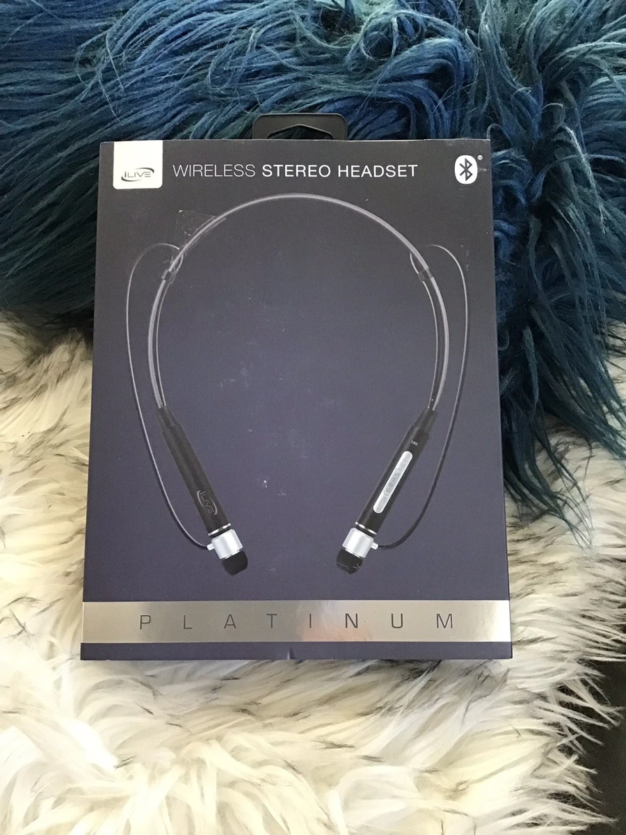 Ilive wireless hotsell stereo headset platinum