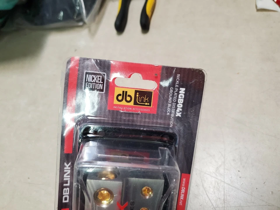 NGB04X - Nickel Plated Distribution Ground Block DB LINK - Image 2 of 3