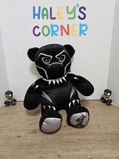 Build a Bear Black Panther Plush Marvel Character Stuffed Animal
