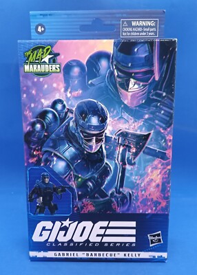  GI Joe - Classified Series 6''Inch - Gabriel ''Barbecue'' Kelly - OVP