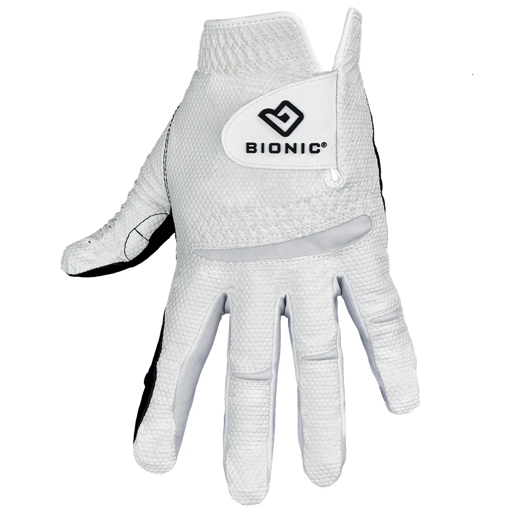 BIONIC RELAXGRIP MENS PADDED ORTHOPEDIC CABRETTA LEATHER GOLF GLOVE 2024 MODEL