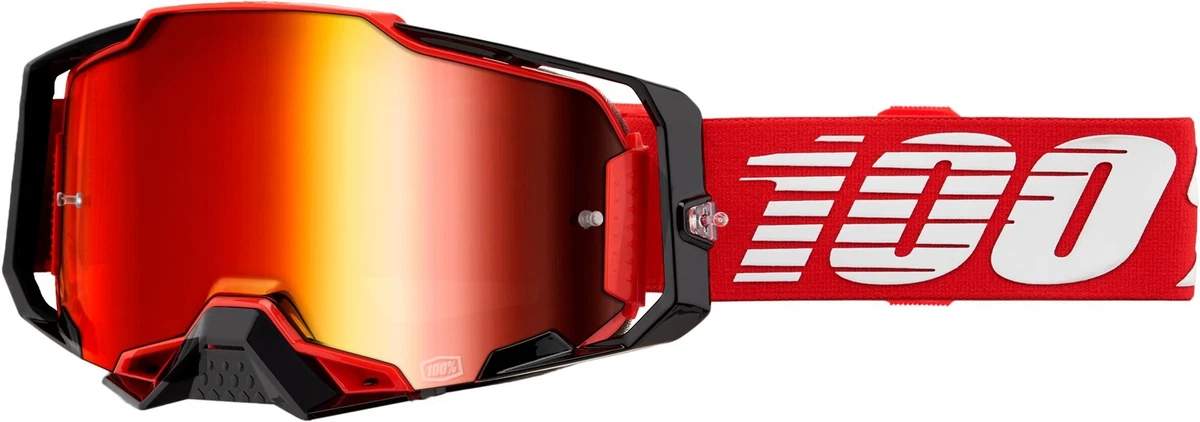Lunettes de protection miroir rouge 62135