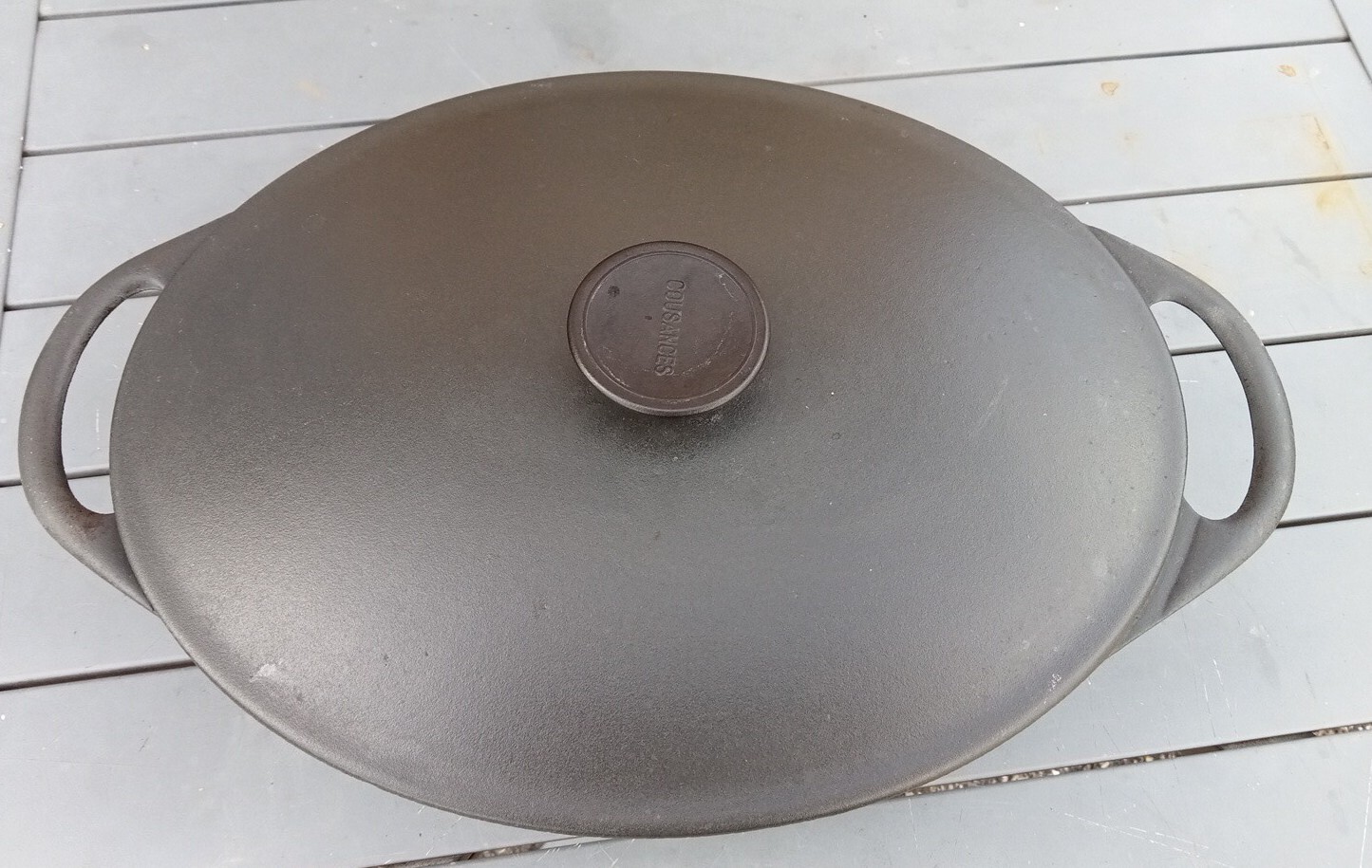 COCOTTE COUSANCE EN FONTE NOIRE N° 16