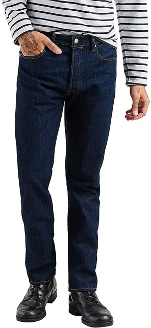 Vtg USA Levi's 501 Blue Denim High Rise 