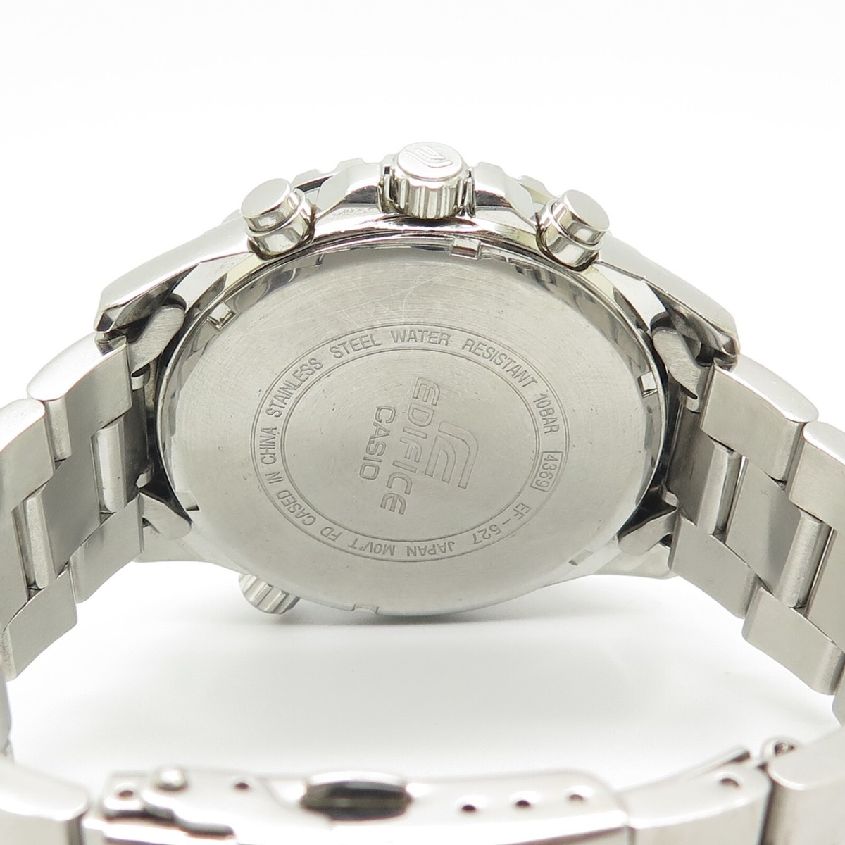 Casio Edifice Chronograph 100m Quartz 4369 44mm Mens Watch