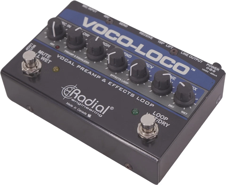 NO OUTPUT Radial Voco-Loco Vocal Preamp Switcher - Image 3 of 4