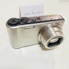 Sony Cyber Shot DSC-HX5 Gold Digital Camera 10.2MP 10x Zoom Japanese Exc