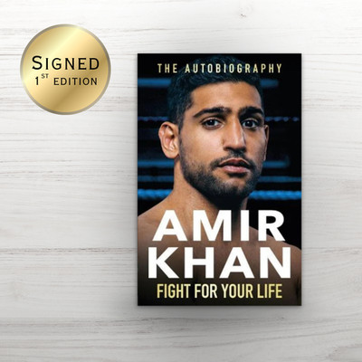 *SIGNED Book* | Fight For Your Life by Amir Khan | NEW | First Edition