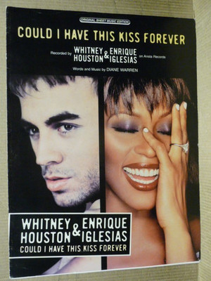 Einzelpartitur '' Could i have this kiss forever '' mit W.Houston & E. Iglesias