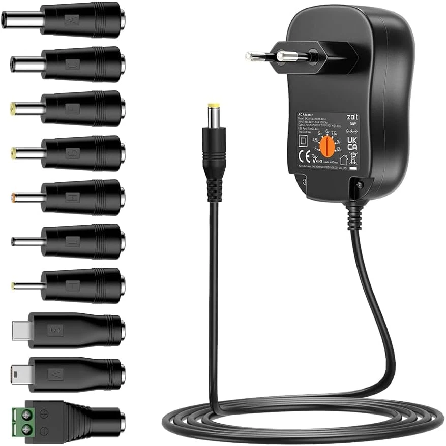 Alimentatore 12V 5A 60W Con Connettore A 4 Pin Per SANYO CLT2054 E Altri Laptop