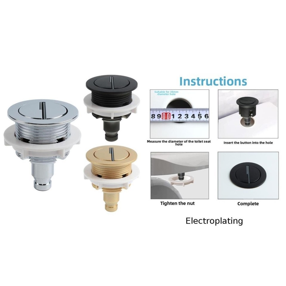 Replacement Part For Toilet Tank Repair Toilet Flush Valve ABS ...
