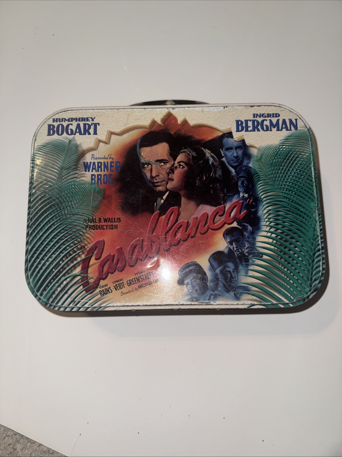 Tin Humphrey Bogart Ingrid Bergman Movie Art