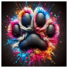 Cat Diamond Art Kits for Adults, Animal Diamond Painting Kits for Beginner, 5D D