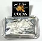 1973 The Pyramids Of Egypt Mount Everest Mint 1oz Silver Bar Limited Ed. in Cap!