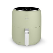 Swan SD10513GRN Retro Digital Air Fryer with 4.5L Single, Green 