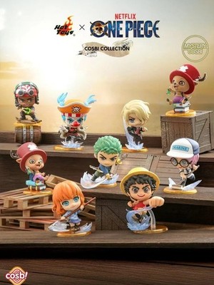 Hot Toys One Piece Netflix Cosbi Blind Box Original Ruffy Zoro Nami Rufy Sanji  