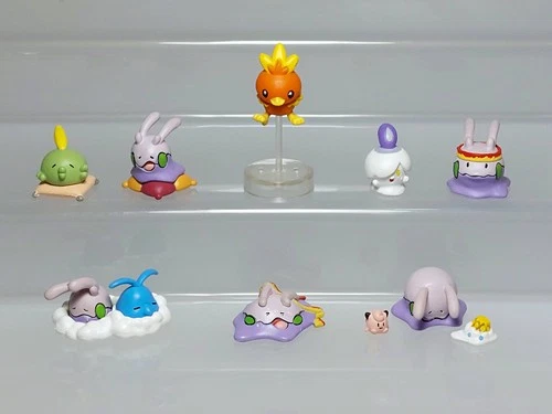 Pokemon Center Japan 2015 We're Goomy Gulpin Torchic Litwick Swablu Figure