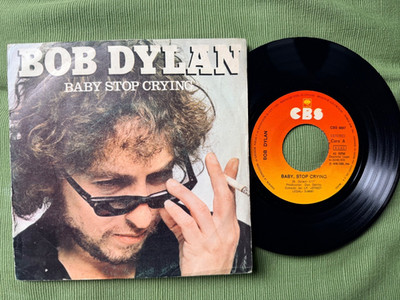 BOB DYLAN - BABY STOP CRYING - 7'' SINGLE - 1978 - SPANISH PRESSING