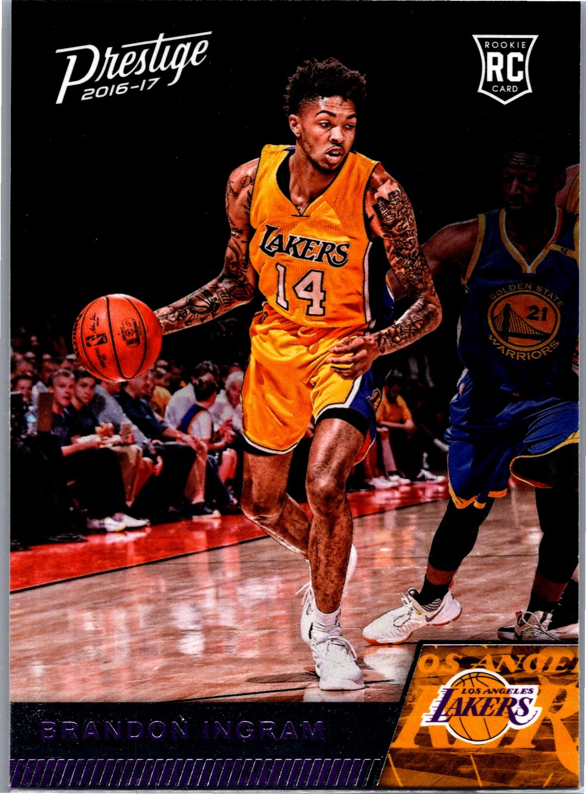 2016-17 Panini Prestige #152 Brandon Ingram RC Lakers Pelicans Raptors Duke
