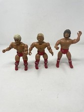 1985 Remco AWA Fabulous Freebirds Figure Lot  Buddy Roberts, Terry Gordy, Hayes
