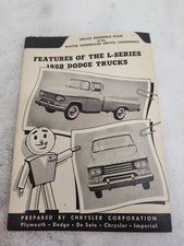 1958 Dodge Trucks L-series Chrysler Master Technicians Service Manual Book Oem 1958 Dodge Trucks L-series Chrysler Master Technicians Service Manual Book Oem