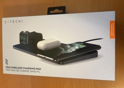 Satechi Trio Wireless Charging Pad 7.5w Fast Charging Model ST-X3TWCPM Sealed