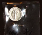 1941 SILVER MERCURY DIME - GRADES "EXTREMELY FINE"