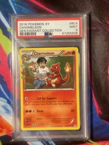 Pokémon TCG XY Generations Radiant Collection Charmeleon RC4/RC32 PSA 9