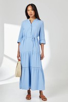 Principles Blue Shirt Dress Womens Daywear Dresses