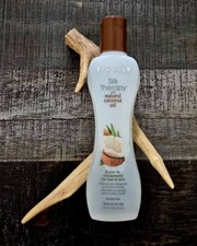 Biosilk Silk Therapy with Organic Coconut Oil Leave-In Hair Treatment 5.64oz NEW