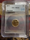2011 ICG - MS69 Gold Eagle $5