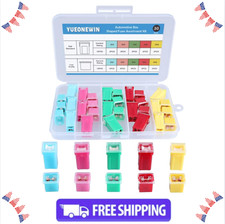 30pcs Jcase Car Fuse Assortment Kit Tall/STD and Low Profile Jcase Box Shaped