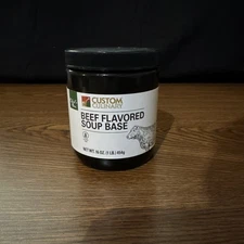 Chef’s Own Custom Culinary Beef Flavored Soup Base. Granulated