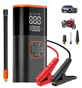 car battery jump starter 6000A + Air Pump + Power Bank 
