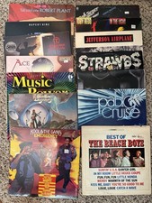 14 Vinyl Record LP LOT Classic Rock, 70 s And 80 s, Read Description