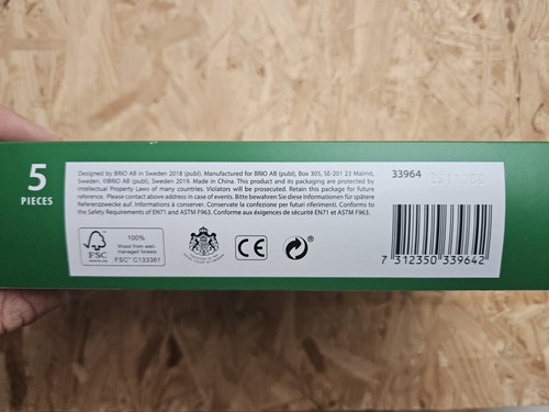 Brio World Safari Rhino Train 33964 Wooden Railway New Boxed 2018 - Picture 4 of 4