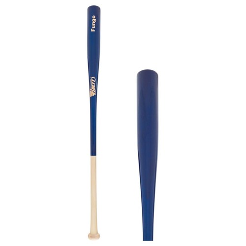 Brett Bros. 36" Maple Wood Fungo: BBOFUNGO Baseball Bat - Natural/Orange