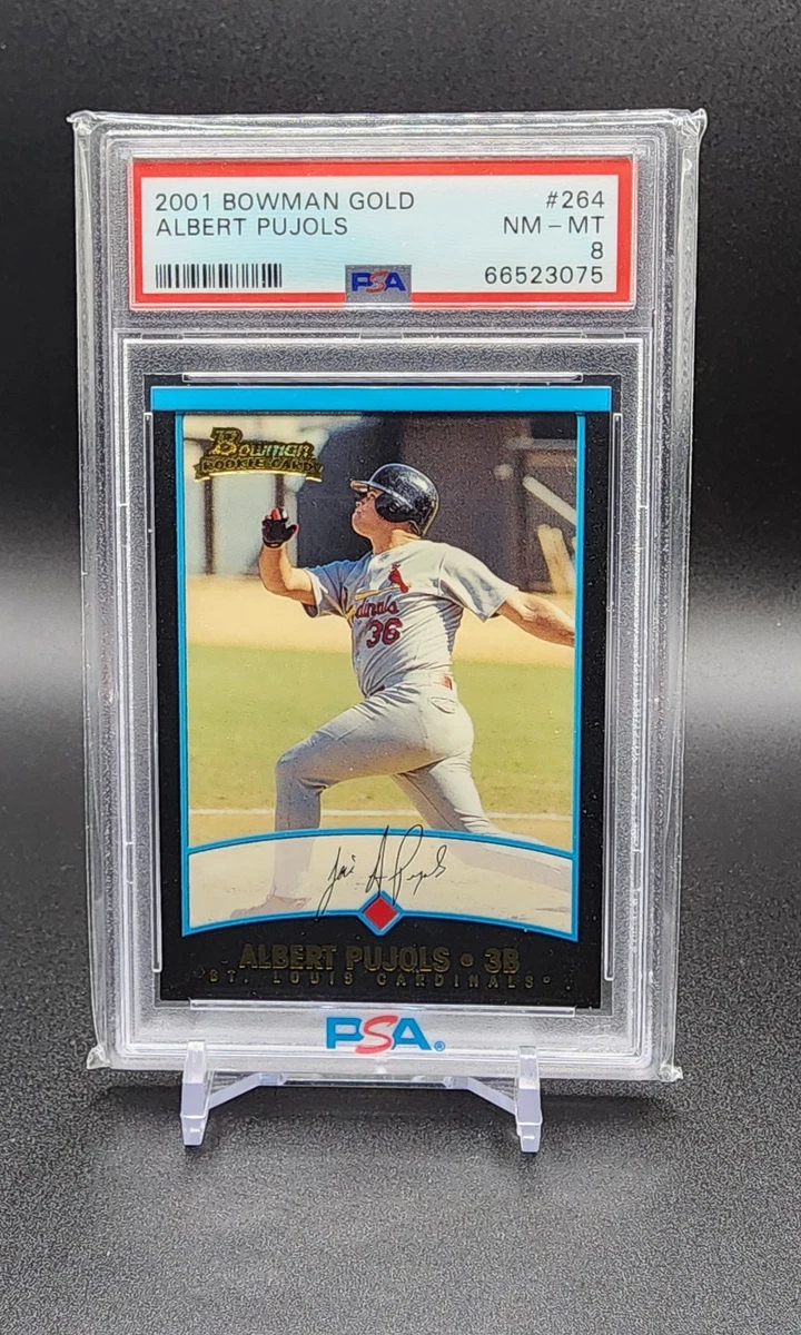 2001 bowman  pujols レア Bowman Albert Pujols Rookie Baseball Sports Trading Cards