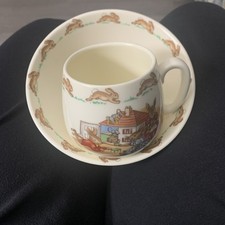 Royal Doulton "Bunnykins" Fine Bone China Bowl  Mug
