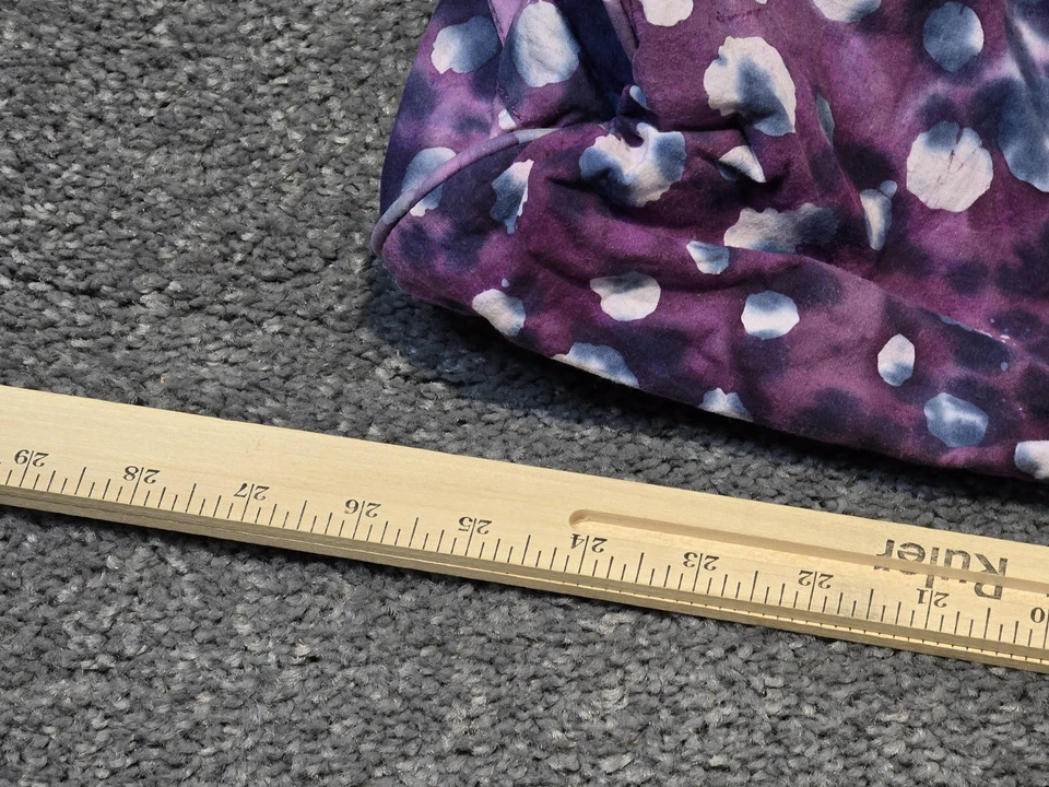 Bolsa de tapete de ioga Hugger Mugger roxa tingida alça ajustável com zíper bolso transportador - Imagem 4 de 4