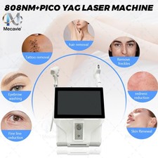 Mecavie Portable 808nm Diode Laser Pico YAG 2in1 Ice Cooling Salon Beauty Device