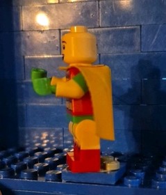 Lego Minifigure Batman Sh315 Robin From Set 70917 Lego Batman Movie w/ Cape 