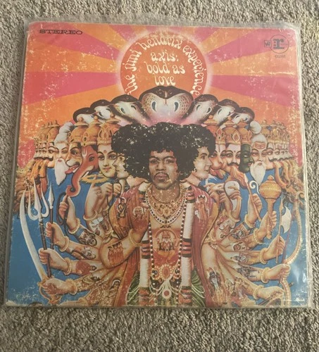 JIMI HENDRIX Experience Axis: Bold As Love 1967 Orig 1st Label