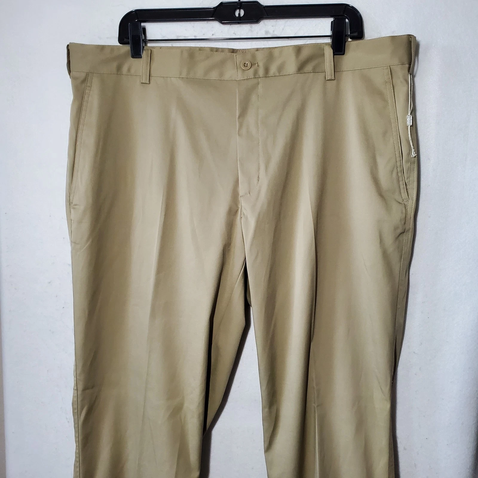 Nike Golf Pants Mens 38x30 Khaki Dri-FIT Lightweight Performance Stretch Classic