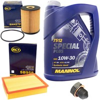 MotoröL Filter Set 10W30 5 Liter + ÖLablassschraube FüR VW Transporter IV Bus VR