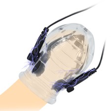 BDSM-Electro E-Stim Shock Stimulation Medical Device Cock Penis Ring For Men USA