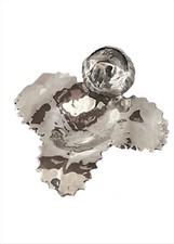 BRANDIMARTE nocciolo con foglia in argento 925 soprammobile bomboniera nuovo
