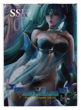 Sona League of Legends SSR SSR-024 Goddess Alliance Story Anime Card
