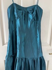 Party / Prom Satin Sleevless Dress, Above knee XS, S American Size